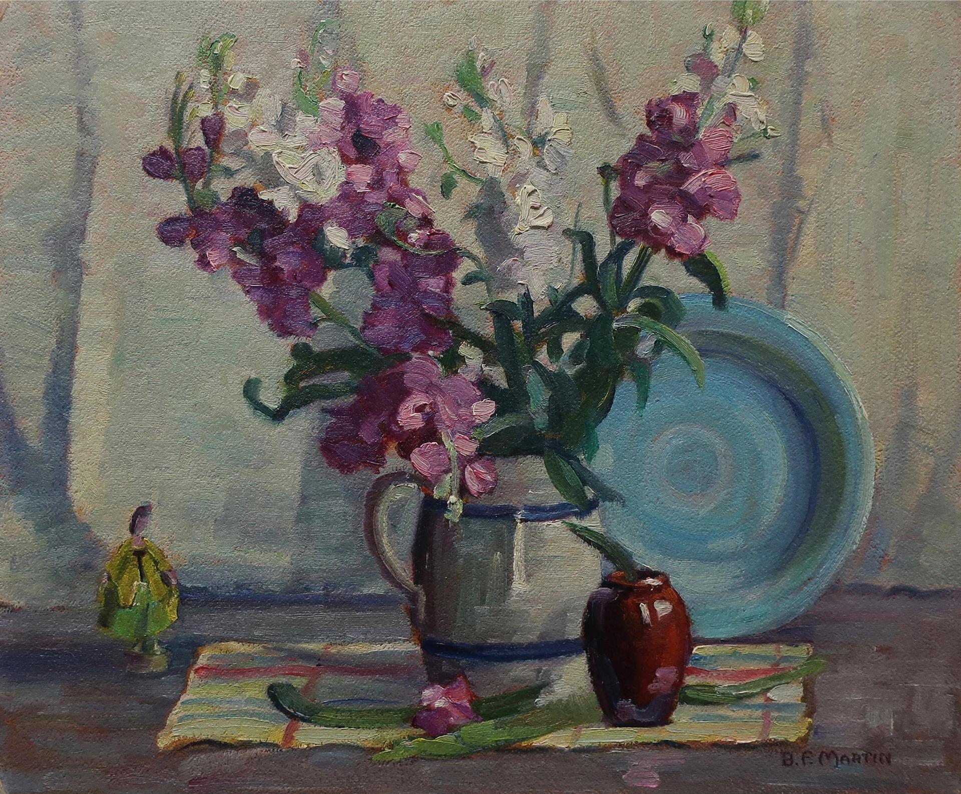 Bernice Fenwick Martin (1902-1999) - Untitled (Still Life Study With Figurine)