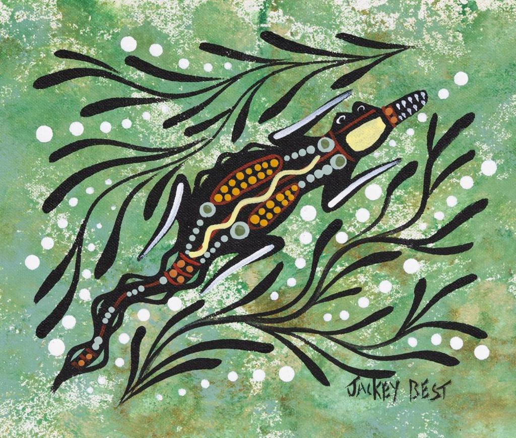 Jackey Best - Untitled - Crocodile