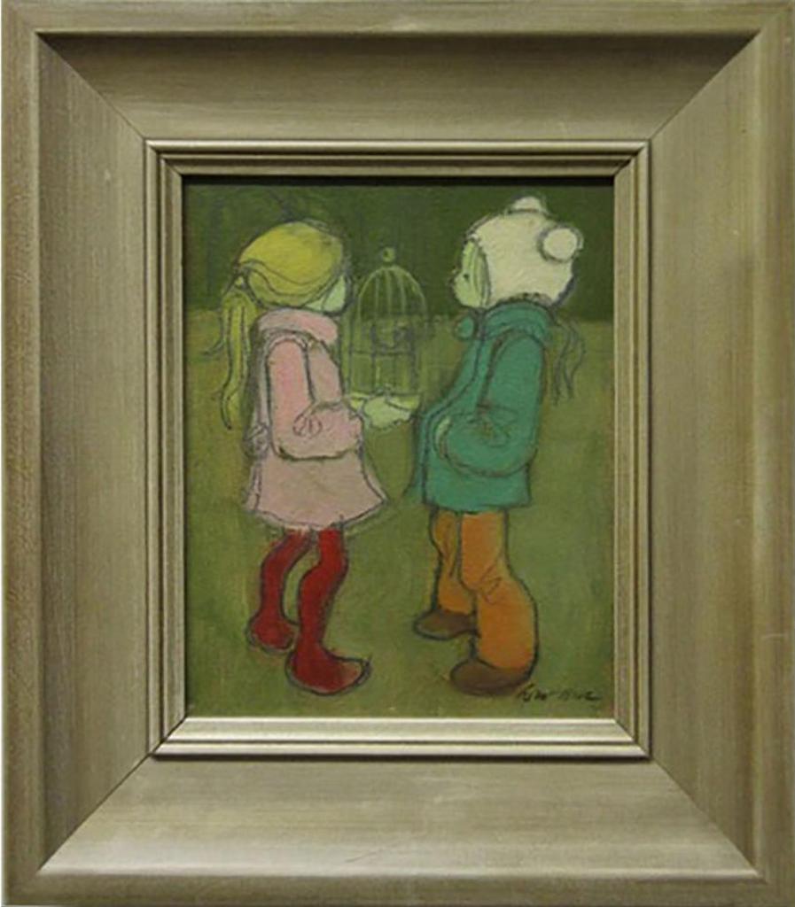 William Arthur Winter (1909-1996) - Untitled (The Bird Cage)