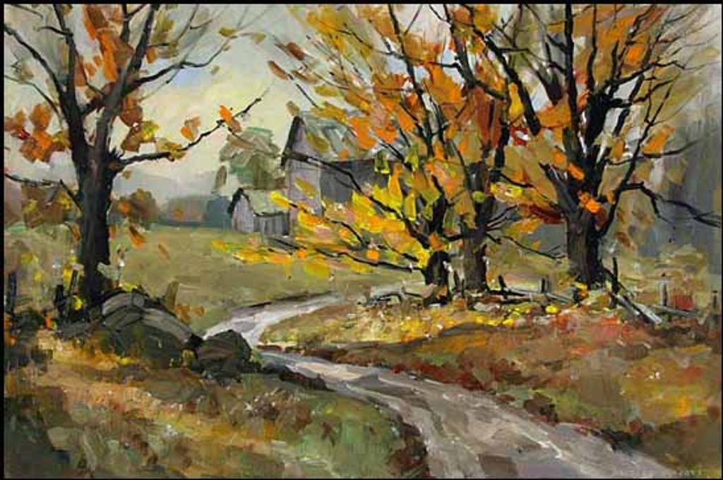 Douglas Ferfguson Elliott (1916-2012) - Fall North Ontario (00505/2013-T264)