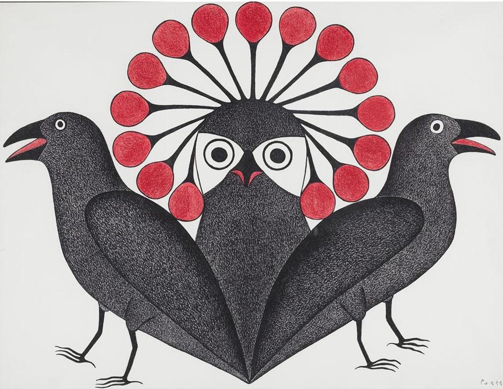 Kenojuak Ashevak (1927-2013) - Untitled