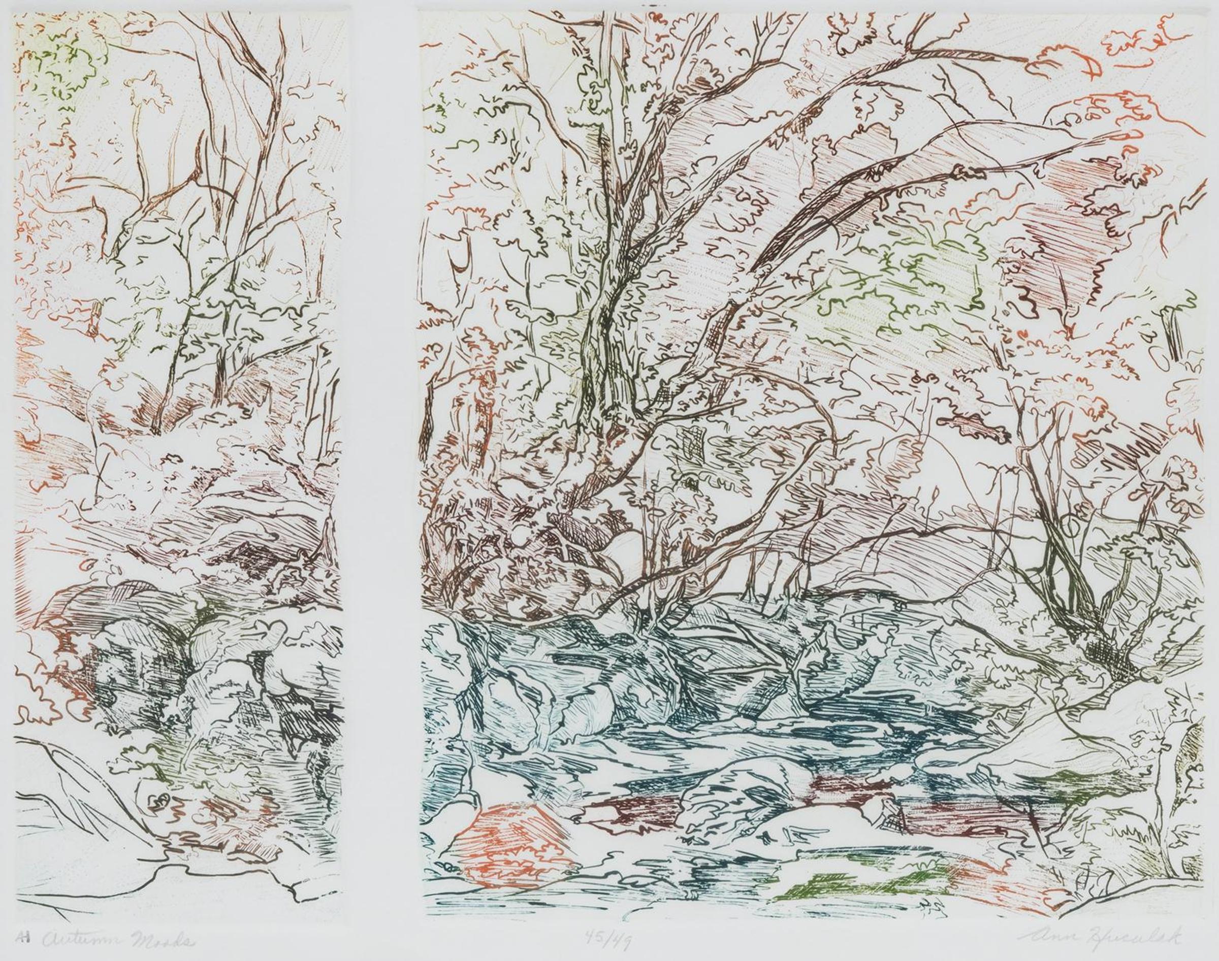 Ann Huculak (1930-2019) - Autumn Moods