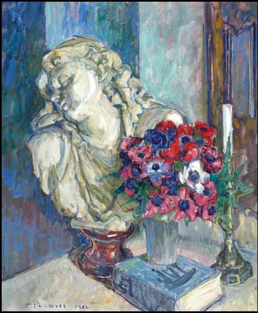Joseph (Joe) Francis Plaskett (1918-2014) - Anemonies with Bust