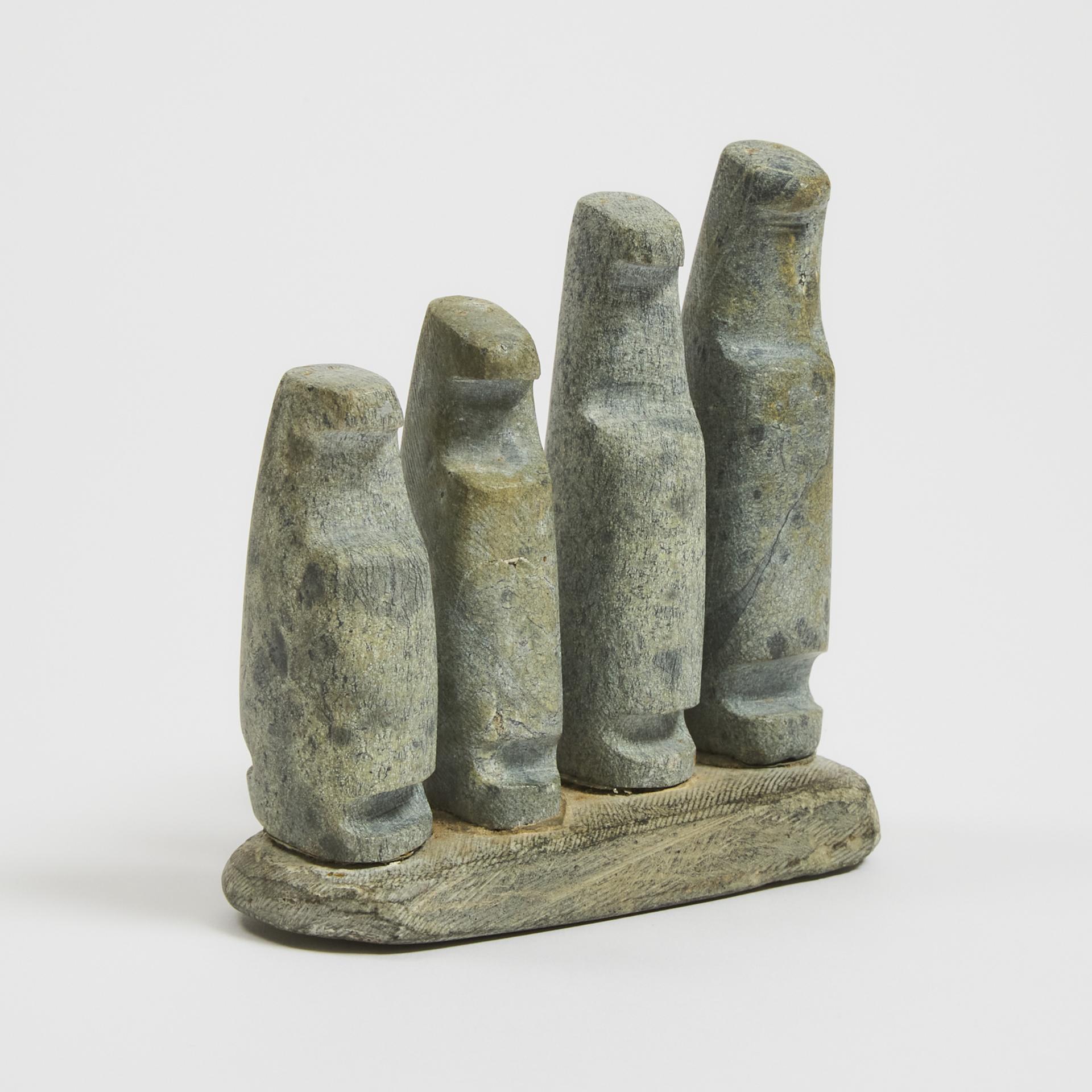 Andy Miki (1918-1983) - Figures On A Base