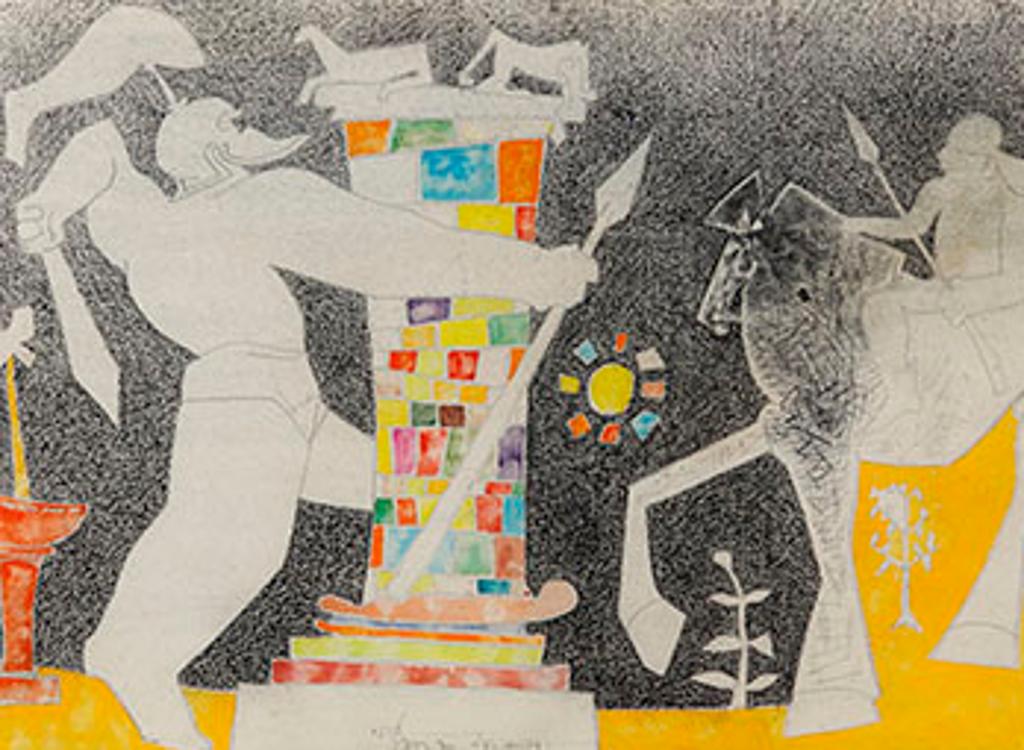 Harold Barling Town (1924-1990) - God Series #48 (04025)