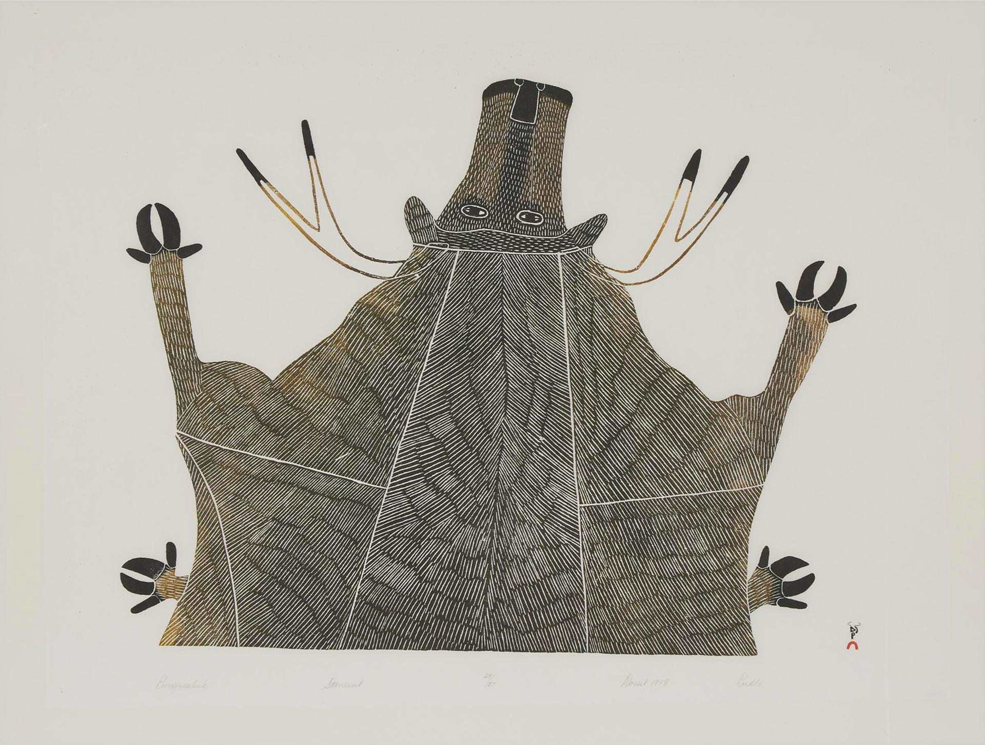 Pudlo Pudlat (1916-1992) - Pungnialuk