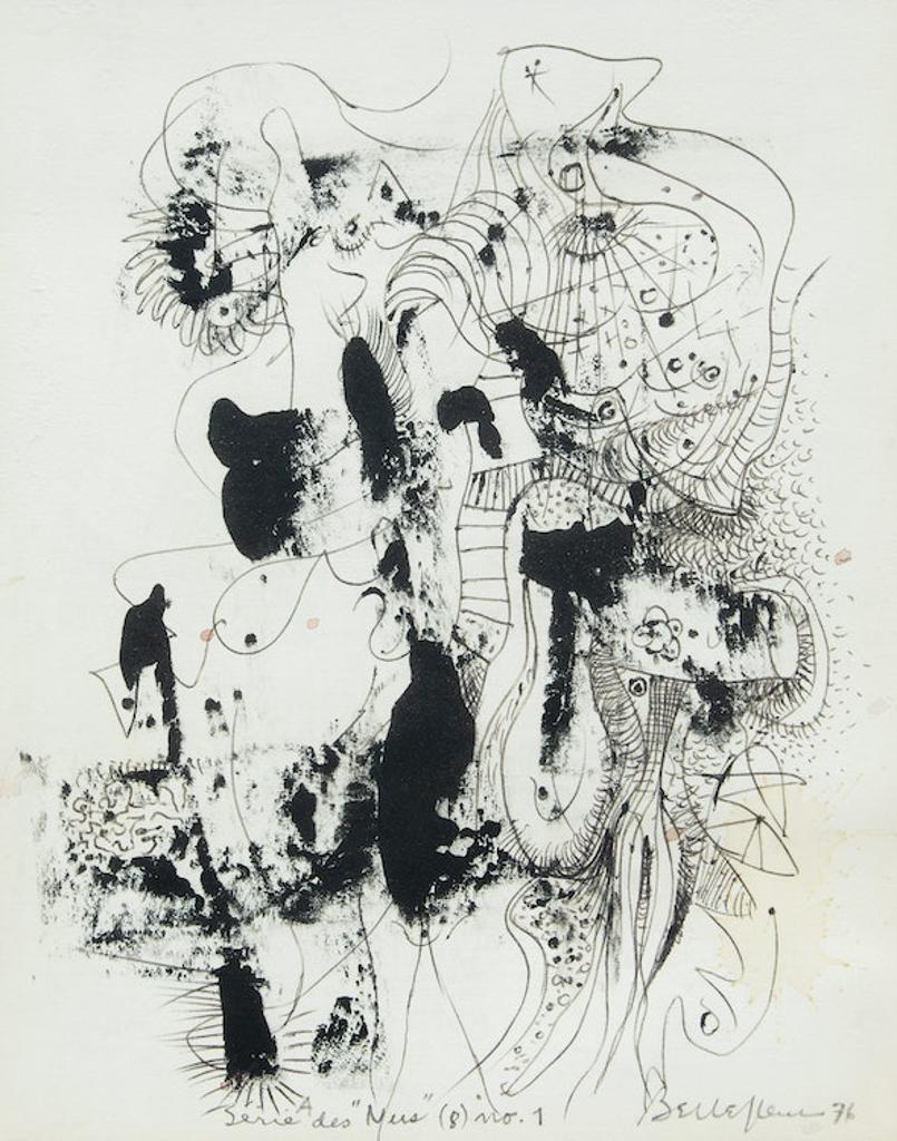Léon Bellefleur (1910-2007) - Série des mers (8) no. 1