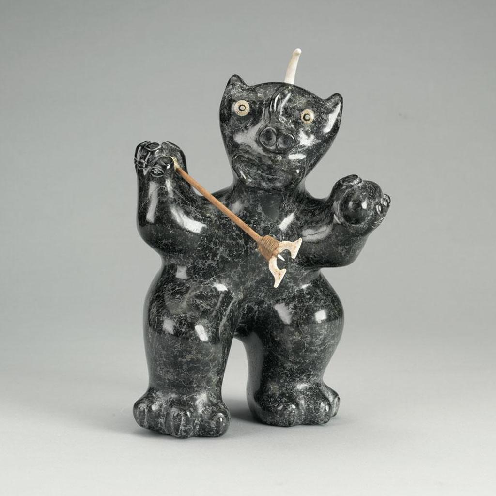 Abraham Kingmiatuq (1933-1990) - Demon Collecting Eggs