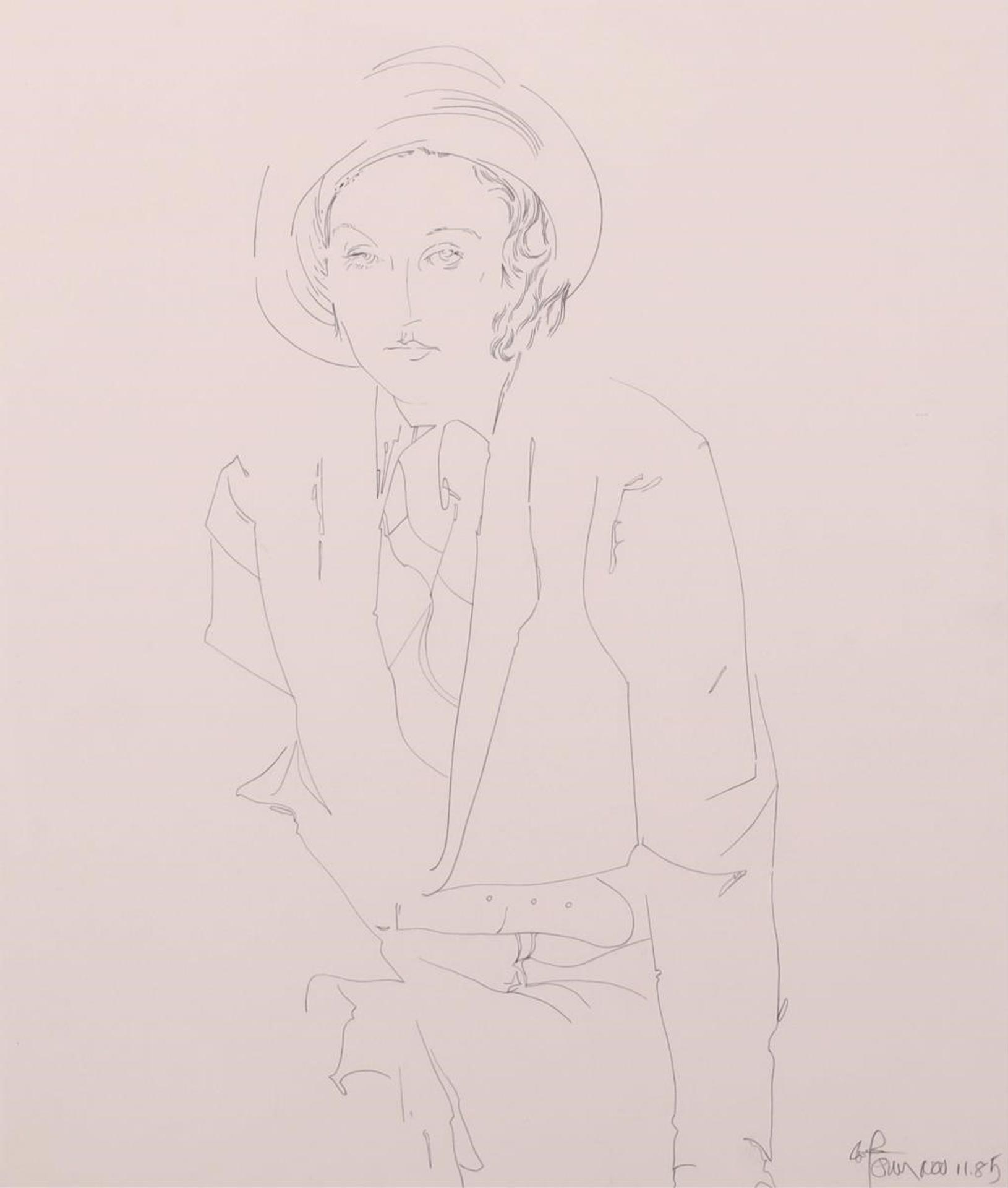 Harold Barling Town (1924-1990) - Marlene Dietrich (Film Stars Series)