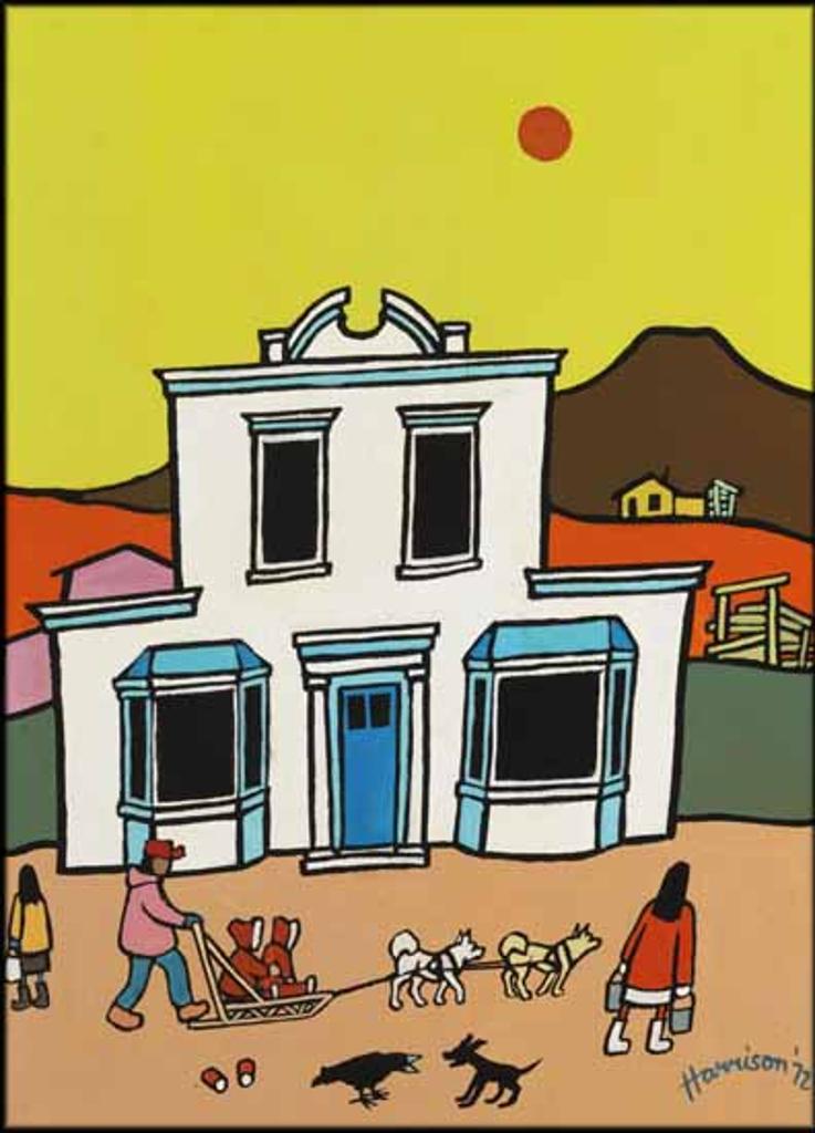 Ted Harrison (1926-2015) - The White House