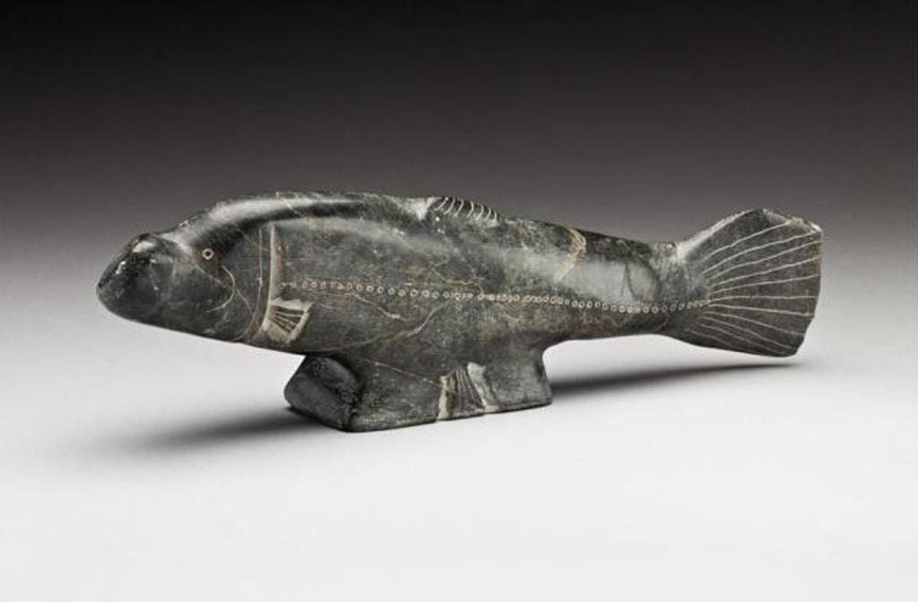 Josie Pamiutu Papialuk (1918-1996) - Puvirnituq, Fish, ca. 1970s