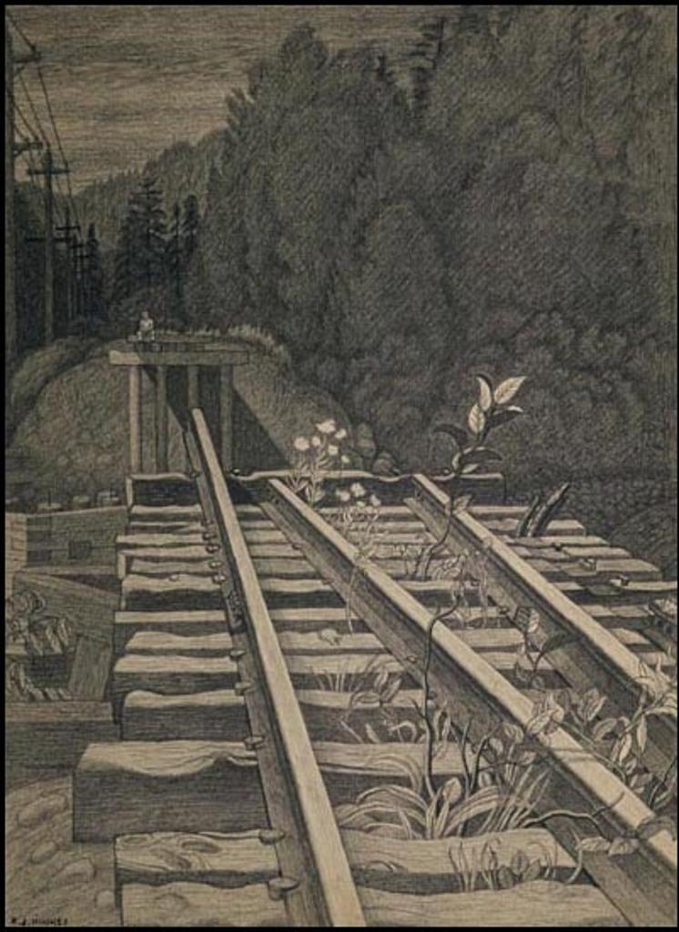Edward John (E. J.) Hughes (1913-2007) - Old Railway