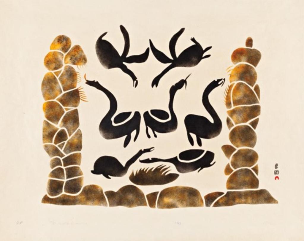 Pitseolak Ashoona (1904-1983) - Untitled