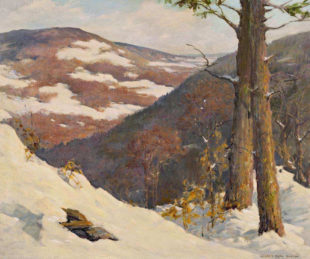 Georgie Read Barton (1902-1994) - Cool Winter Afternoon