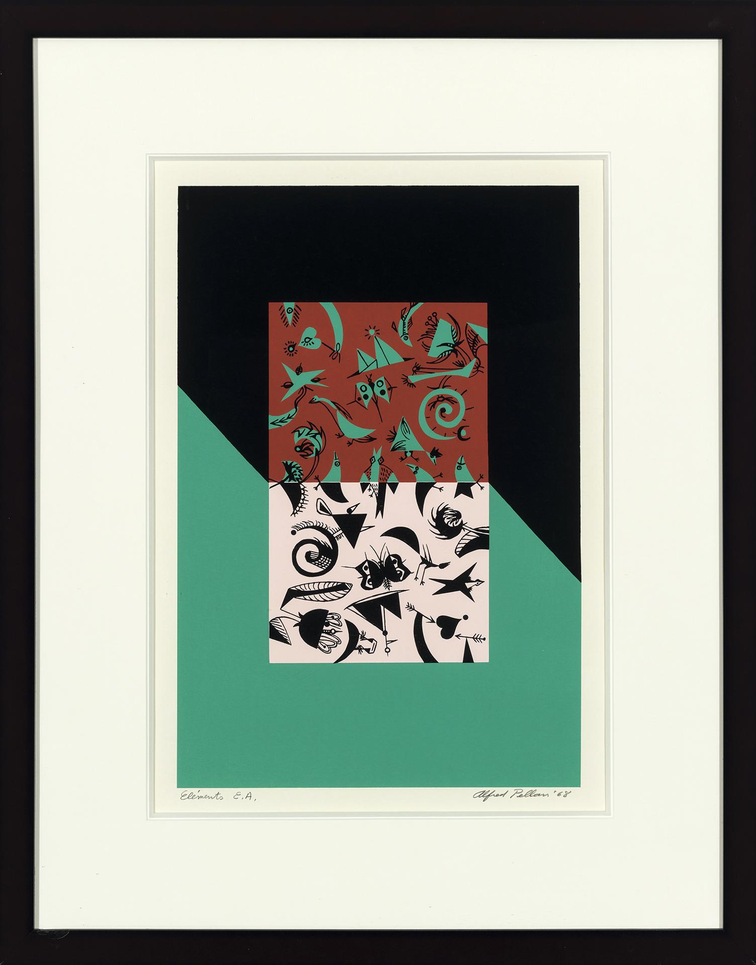 Alfred Pellan (1906-1988) - Éléments, 1968