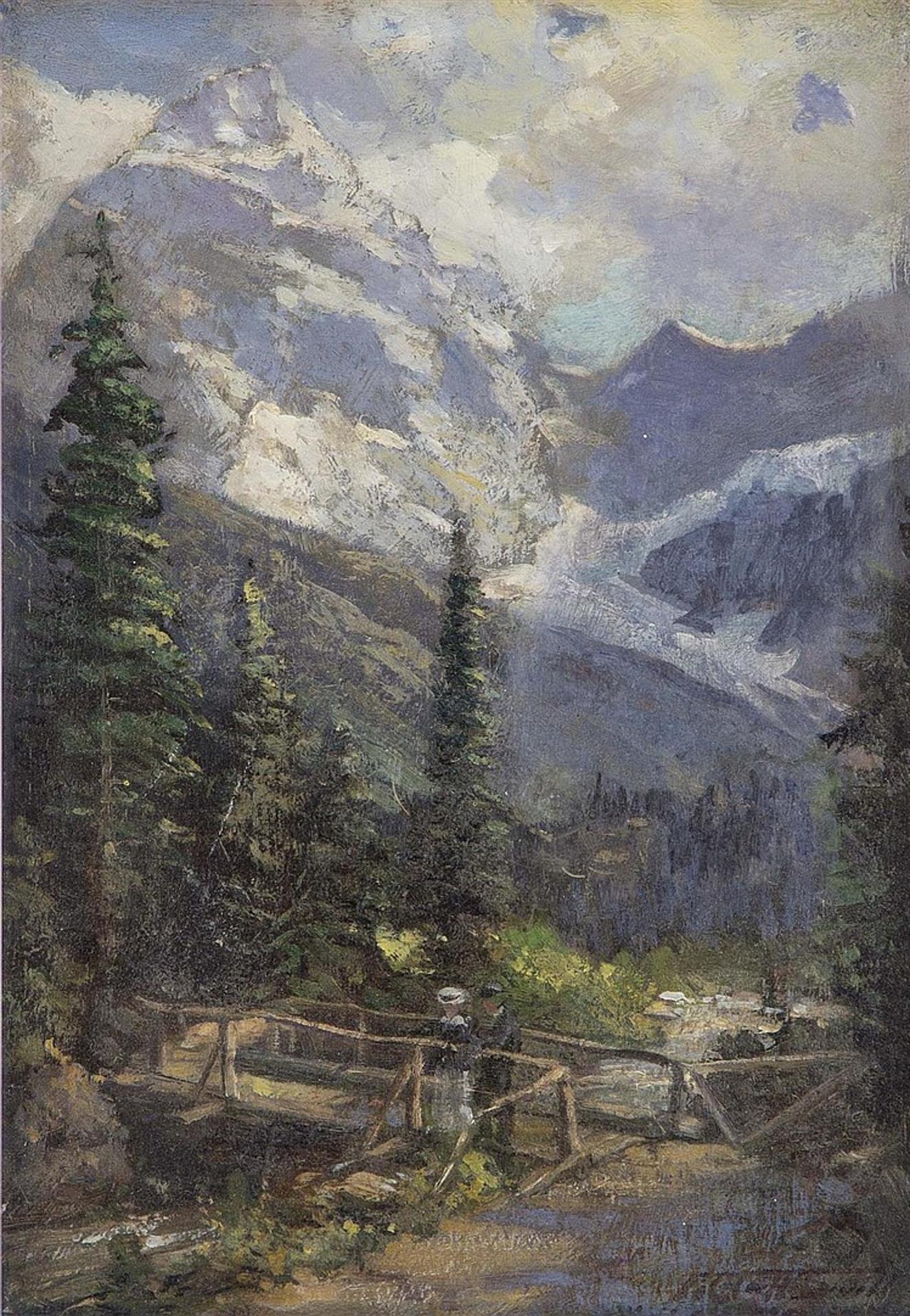Frederic Martlett Bell-Smith (1846-1923) - Mt. Sir Donald